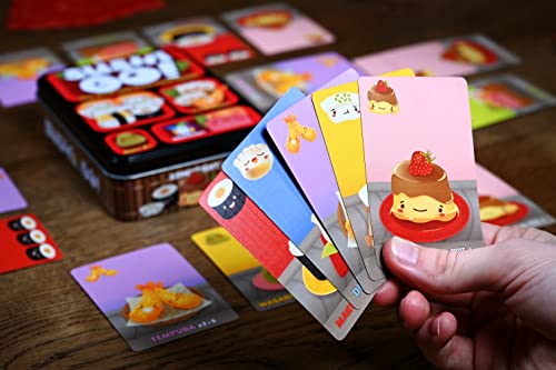 Sushi Go - The Pick and Pass family Card Game , great for 2-5 players aged 8 and up