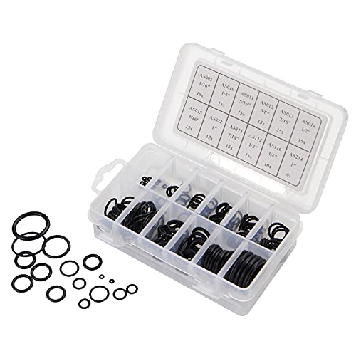 BUSY-CORNER 166 Pieces Scuba O-Ring Kit Scuba Diving Ru
