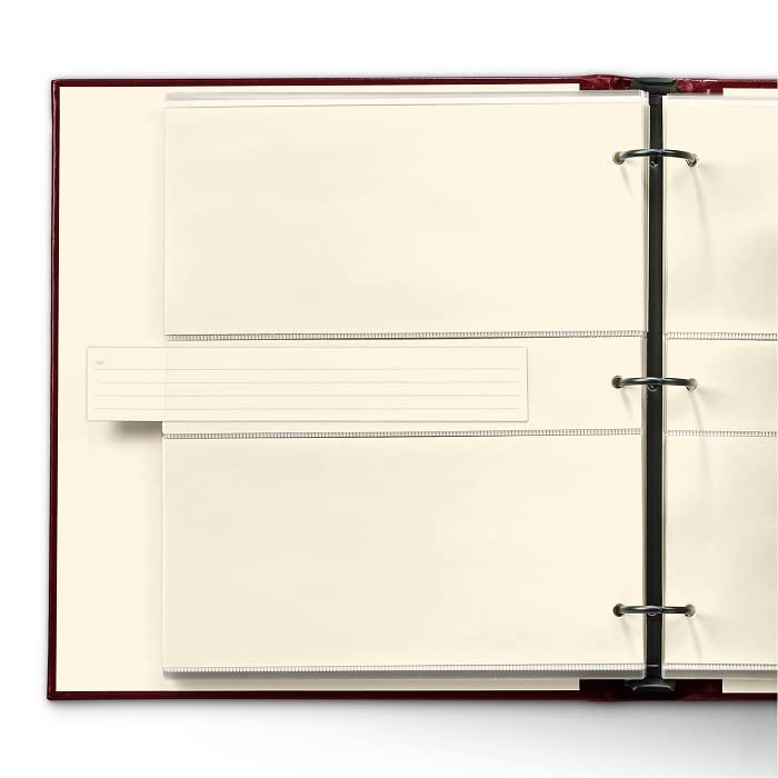 Classic Leather Album, Burgundy