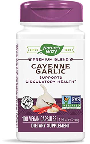 Nature&#39;s Way Cayenne-Garlic Premium Blend Circu