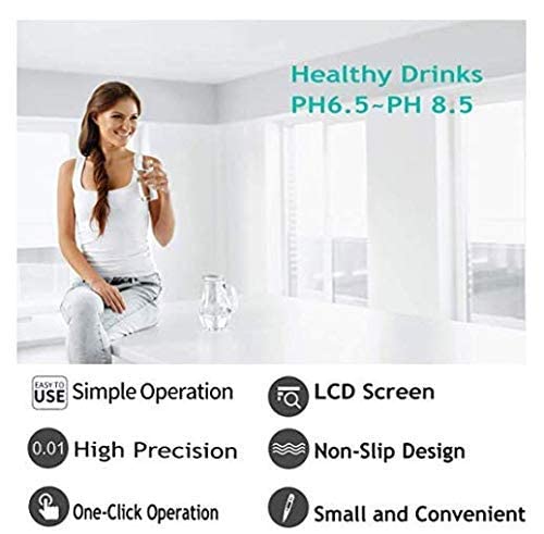 Digital PH Meter Water Quality Tester for Food Brewing 