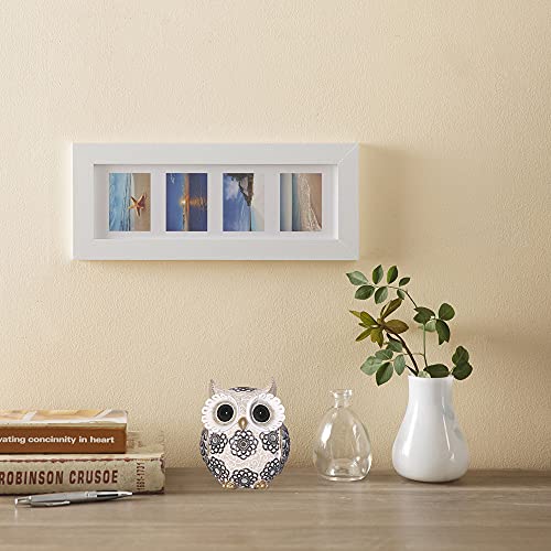 Adorable Owl Figurine,Big Eyes Cute Owl Statue,Shelf Accents for Home Office Decor and Owl Lovers