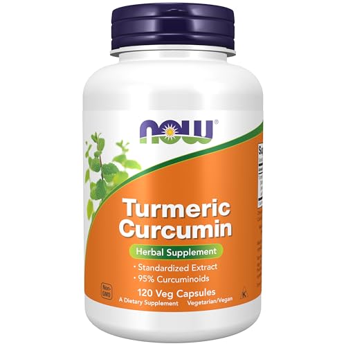 NOW Foods Supplements, Turmeric Curcumin, Derived from 