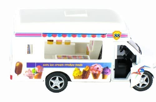 Pullback Action Ice Cream Vending Truck
