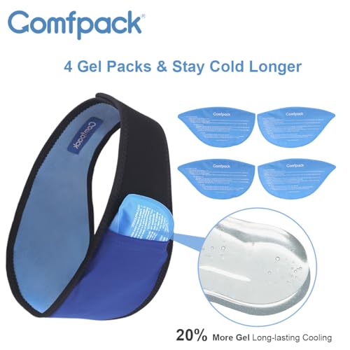 Comfpack Ice Pack for Wisdom Teeth Removal, Large Face 