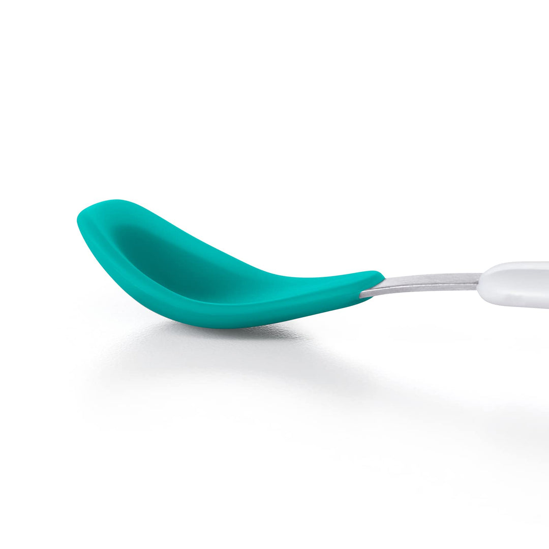 On-the-Go Feeding Spoon with Travel Case - Teal
