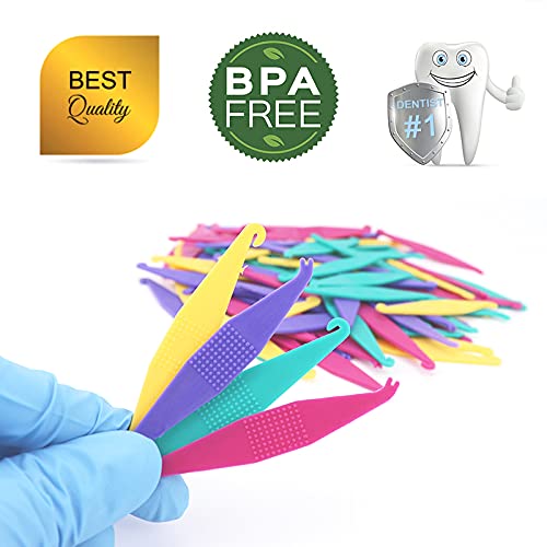 20 Pack Dental Elastic Rubber Bands Placers for Braces 