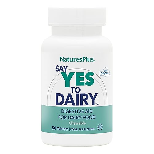 Natures Plus Say Yes to Dairy - 50 Chewable Tablets - N