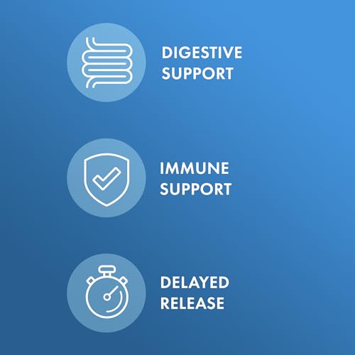 Complete Probiotics - 70 Billion CFU - Supports Immune, Digestive &amp; Gut Health - Features 10 Strains - Shelf Stable - GMO-Free, Gluten-Free &amp; Soy-Free - 30 Capsules (30 Servings)