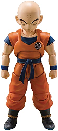 - Dragon Ball Z - Krillin Earth's Strongest Man, Bandai Spirits S.H.Figuarts Action Figure
