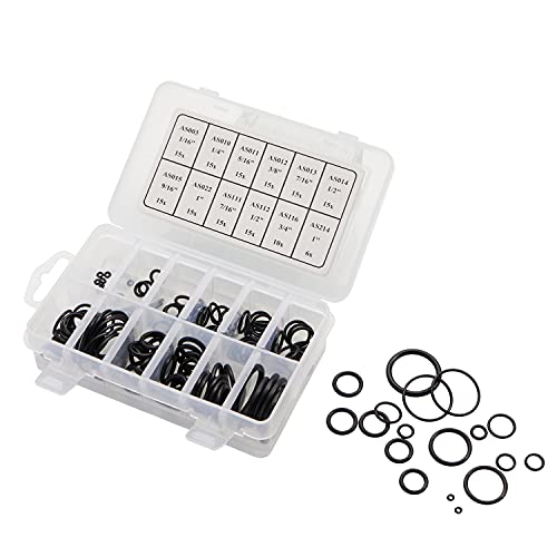 BUSY-CORNER 166 Pieces Scuba O-Ring Kit Scuba Diving Ru