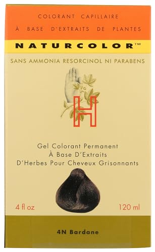 Haircolor Hair Dye - Burdock, 4 Fl Oz (4N)