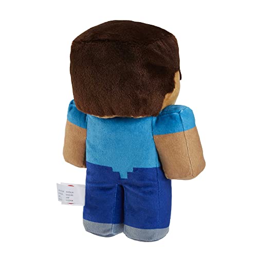 Minecraft Basic Plush Character Soft Dolls, Video Game-Inspired Collectible Toy Gifts for Kids &amp; Fans Ages 3 Years Old &amp; Up