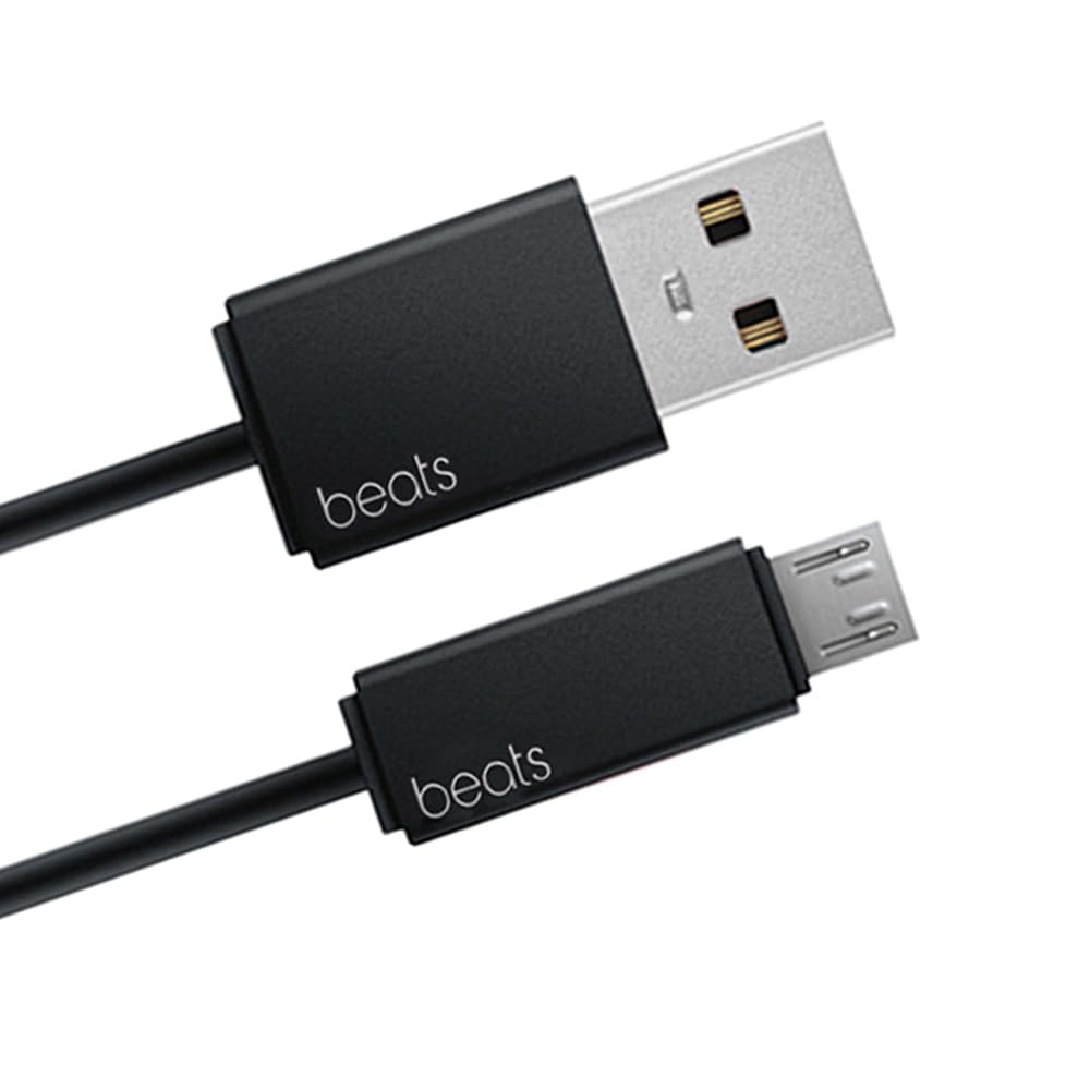 Replacement USB Charging Charger Cable Cord Compatible with for Beats by Dr Dre Powerbeats 2 3 and Studio Solo 3 2 2.0 Wireless Headphones Earphones