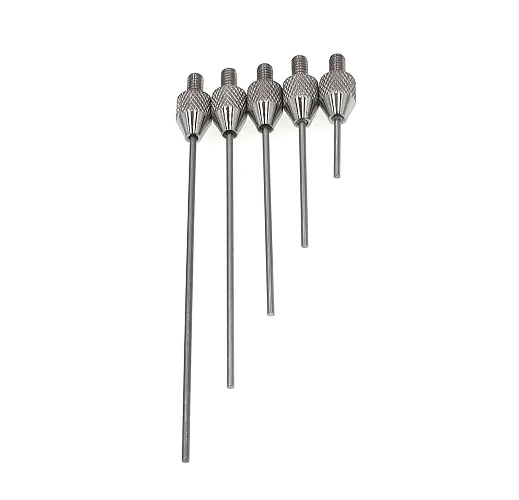 Needle Point Contact Points Set for Depth Gauge Dial Indicator M2.5 Thread 1mm Diameter (D1mm)