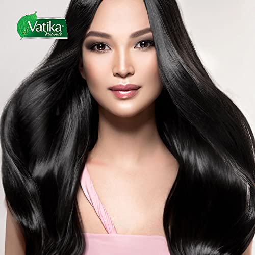 Henna Hair Color - Zero Ammonia Henna for 100% Grey Coverage, Strong and Shiny Hair, 6 Sachets X 10g (Rich Black)
