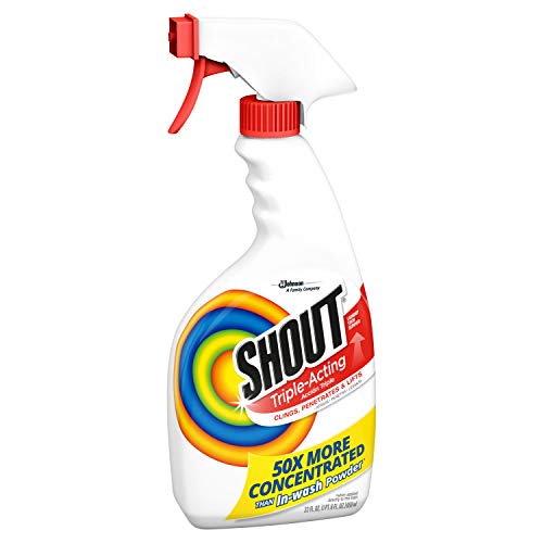 Shout Laundry Stain Remover Trigger Spray, 22 Fl Oz