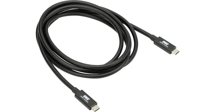 79-Inch Thunderbolt 4 and USB-C Cable with 40 GBPS Data Transfer, 100W Power Charging and 8K Video Capability (Black)