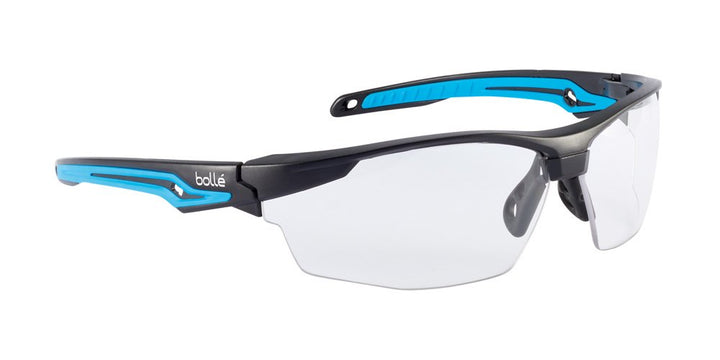 Bolle Safety 40301, Tryon Safety Glasses Platinum, Blac