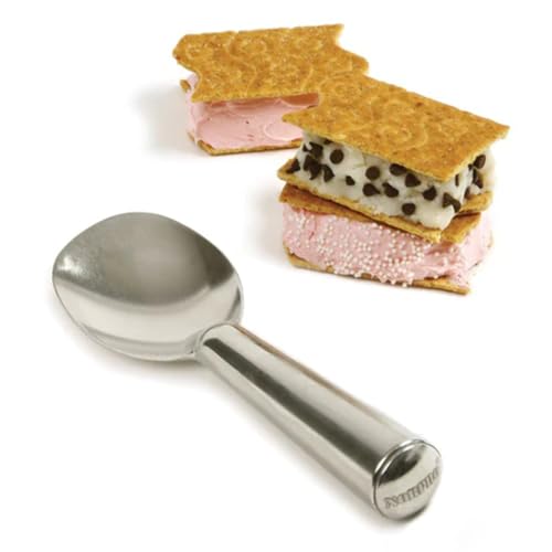 Norpro Anti-Freeze Ice Cream Spade, 8.5in/21.5cm, Silve