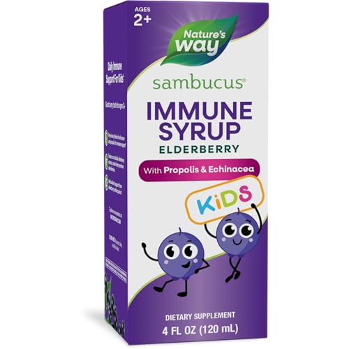 Nature's Way Sambucus Elderberry Immune Syrup for K