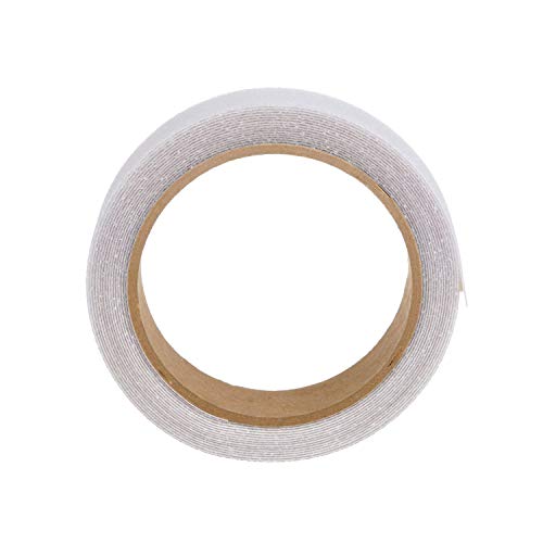 Safety-Walk Slip Resistant Tape, 1 in x 15 ft, Anti Slip Clear Tape, Ideal For Slippery &amp; Wet Conditions, Self-Adhesive Backing, Quick &amp; Easy Application, Durable &amp; Long-Lasting (220C-R1X180)