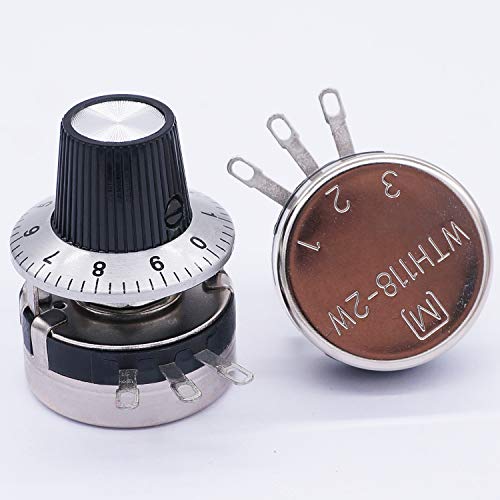 TWTADE / 2pcs Single Turn Rotary Carbon Linear Variable