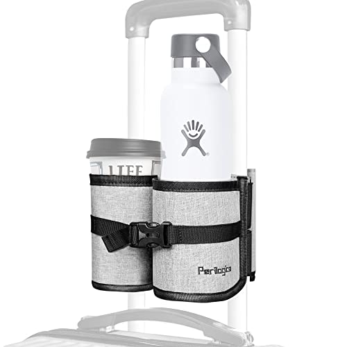 Perilogics Luggage Travel Cup Holder Attachment for Sui