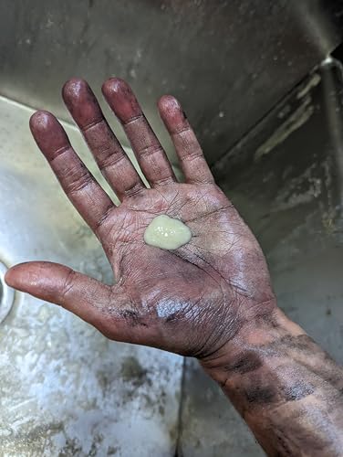 25108 Pumice Lotion, Heavy Duty Hand Cleaner, Natural Citrus Scent, Waterless Cleaner For Mechanics, Strong Grease Fighter, 7.5 oz