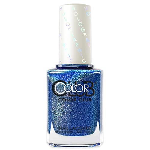 Halographic Hues Nail Polish, Shimmering Sky Colors, Over The Moon, .05 Ounce