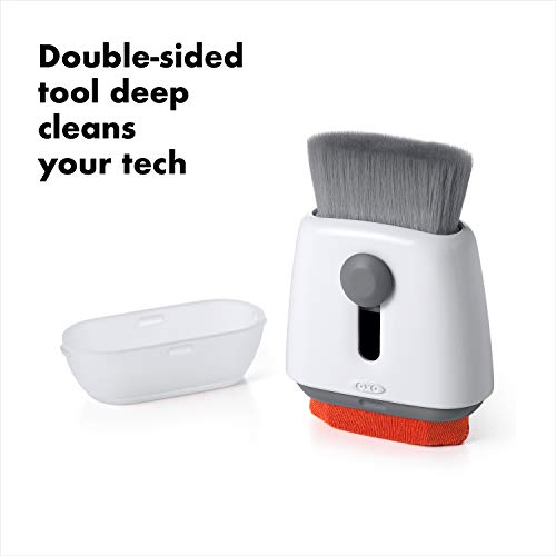Good Grips Sweep &amp; Swipe Laptop Cleaner, White, One Size