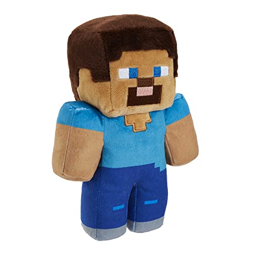 Minecraft Basic Plush Character Soft Dolls, Video Game-Inspired Collectible Toy Gifts for Kids &amp; Fans Ages 3 Years Old &amp; Up