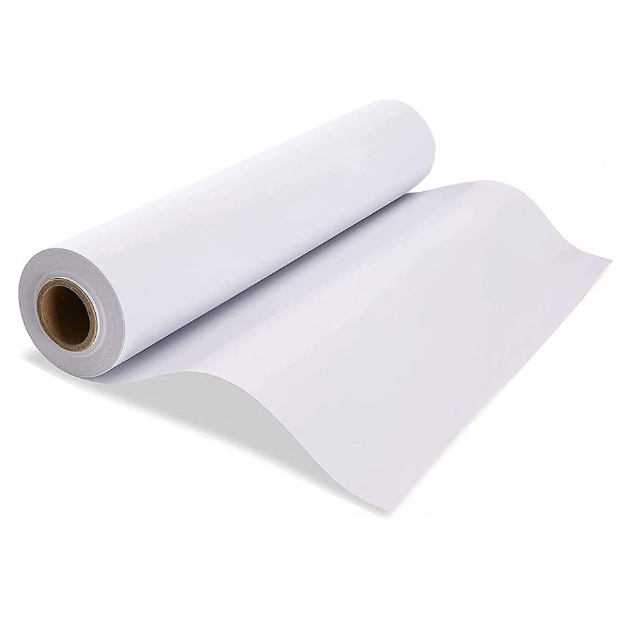 White Drawing Paper Roll - 20 m Art Paper Roll (44CM X 20M) Painting Sketching Paper for Easel Paper, Bulletin Board Paper, Wall Art