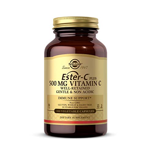 Solgar Ester-C Plus 500 mg Vitamin C (Ascorbate Complex