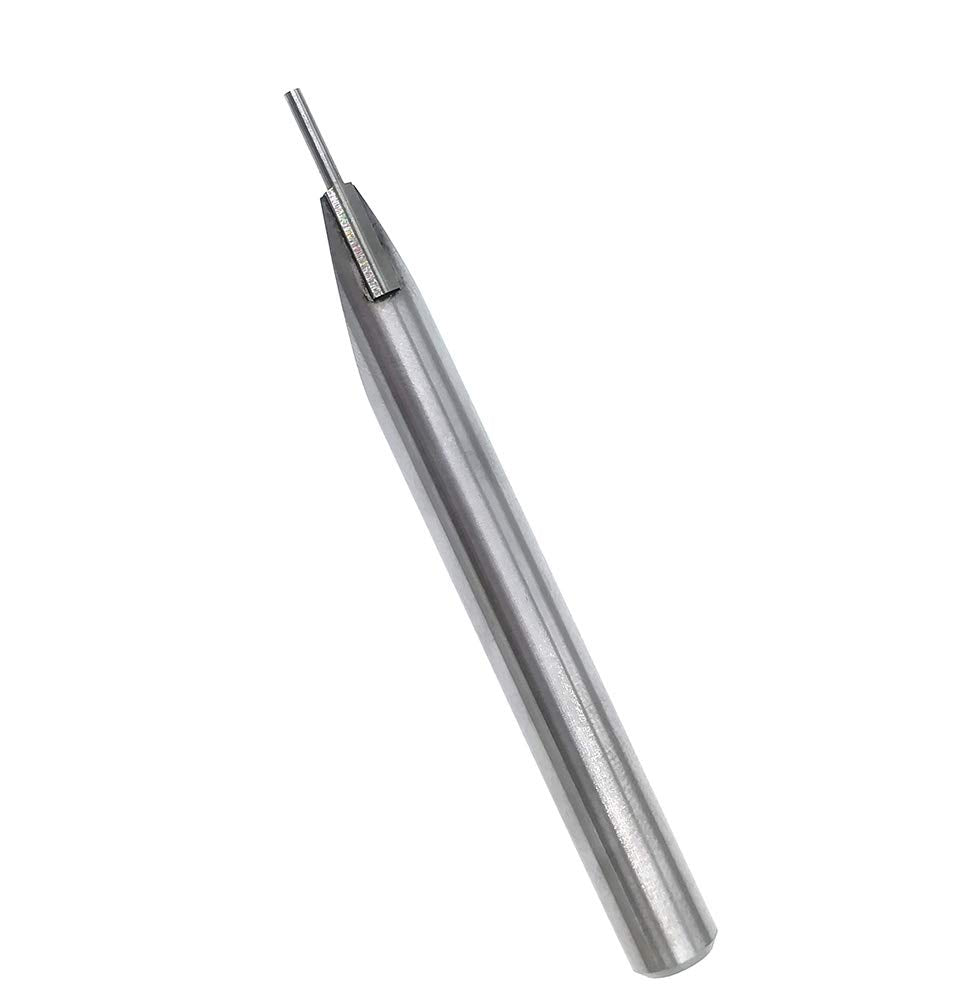 Cylindrical Pin Probe Insert 1.5mm Diameter Tungsten Carbide Tip 8mm Diameter Shank 80mm Length for Height Gauge (1.5mm Diameter tip)