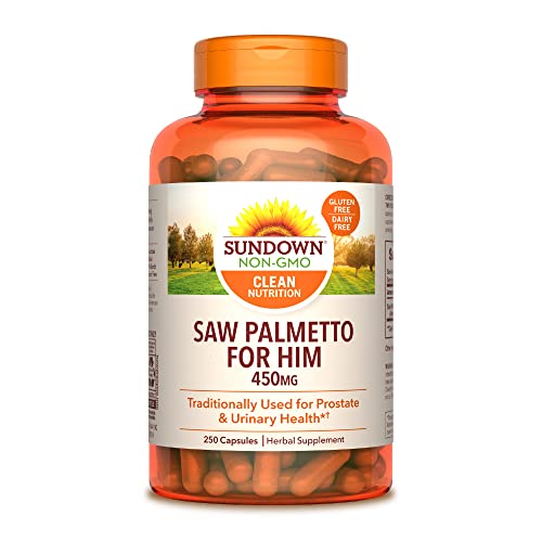 Sundown Saw Palmetto Supplement, Supports Men’s Health,