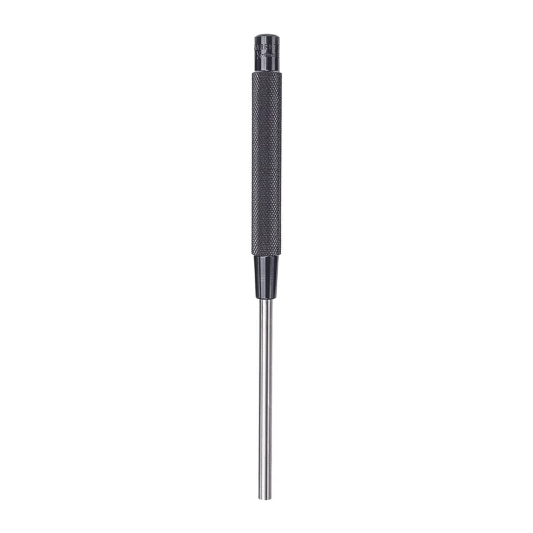 Extra-Long Drive Pin Punch with Knurled Grip for Driving Pins Into or Out of a Workpiece - Hardened and Tempered Steel, 8 Length, 1/4 Punch Diameter - 248C