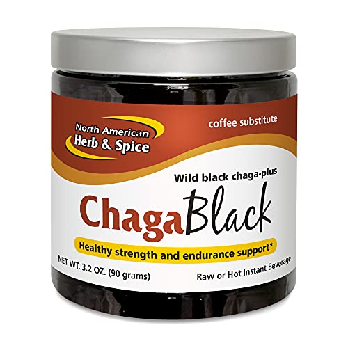 North American Herb and Spice Powder, Chaga Black, 3.2 Ounce