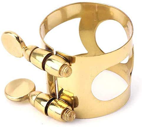 Alto Sax Mouthpiece Ligature Double Screws Ligature Brass
