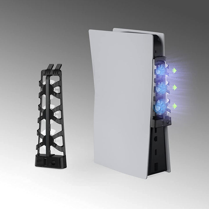 PS5 Cooling Fans, PlayStation 5 Cooling Fan Compatible with PS5 Discs Edition and Digital Edition (NOT for PS5 Slim)