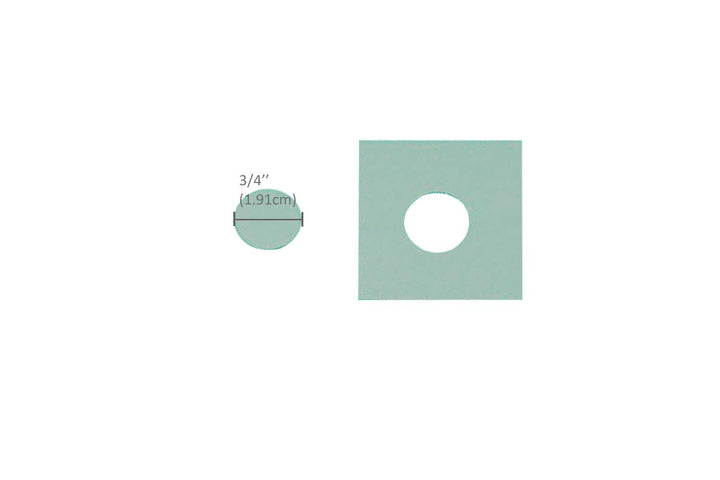 Bira 3/4 inch, 0.75 inch Lever Action Craft Punch for Paper Crafting Scrapbooking Cards Arts (3/4 inch Circle), Color may Vary