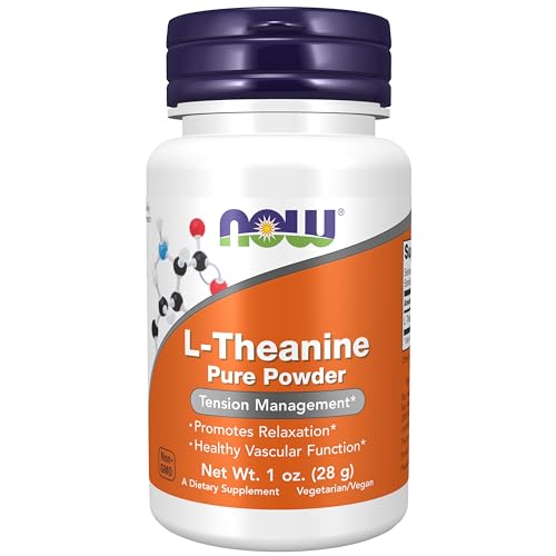 Supplements, L-Theanine Pure Powder, Tension Management*, Amino Acid, 1-Ounce