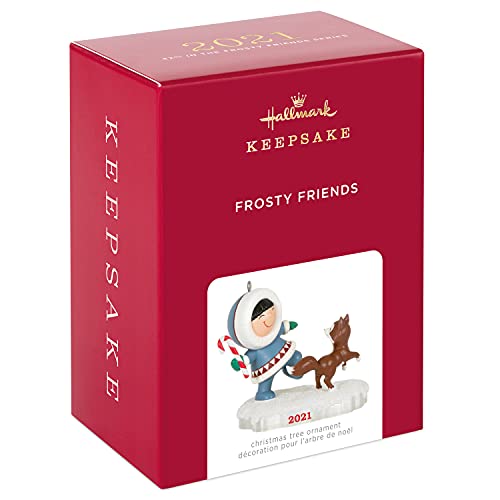 Christmas Ornament,Plastic Year Dated 2021, Frosty Friends