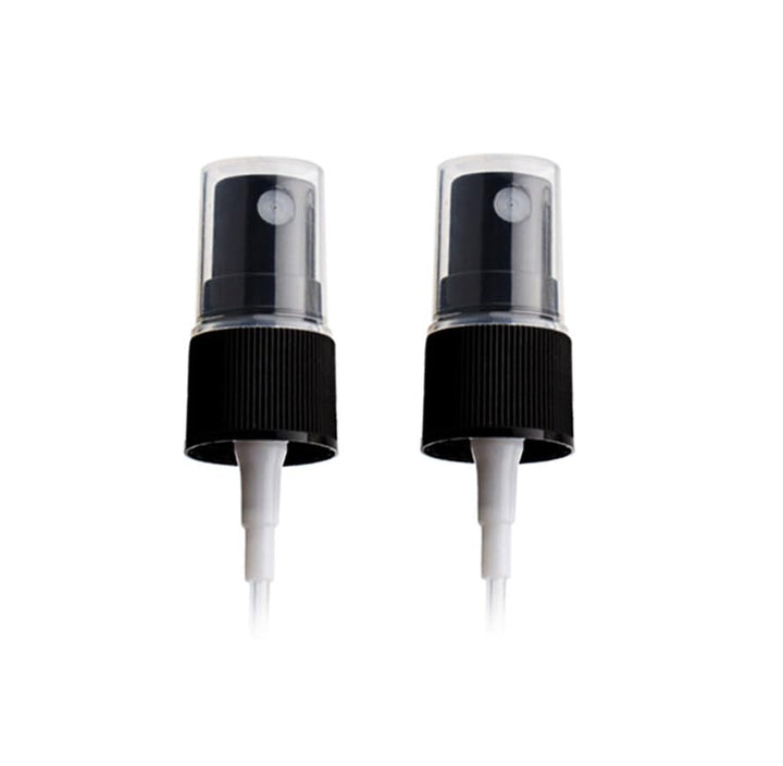 12PCS Black Plastic Spray Top Fine Mist Sprayer Cosmetic Spray Bottle for Home Office Cleaning Household Supplies