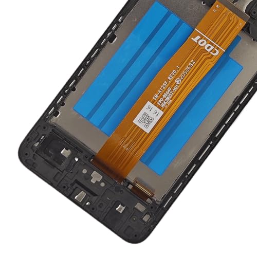 for Samsung Galaxy A12 Screen Replacement with Frame for Samsung a12 a125u Screen Replacement A12 Nacho A127 s127dl a125a a125w LCD Display digitizer Touch Screen Assembly with Repair Tools 6.5 inch