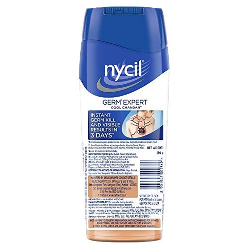 Nycil Cool Chandan Instant Cooling - Prickly Heat Powde