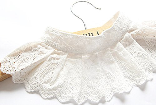 Shinywear Casual Lace Decorative Pleated Spread False C