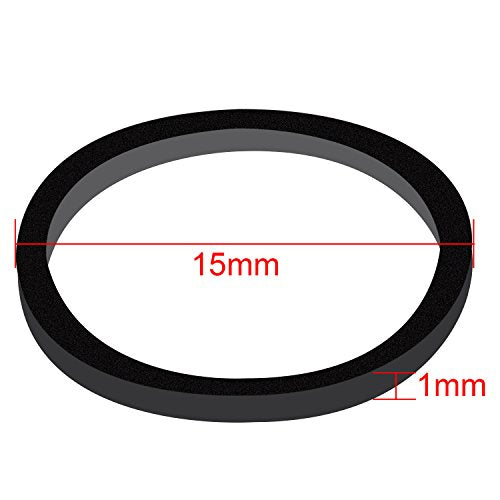 Pack Of 1000 Mini Rubber Bands Black Soft Elastic Bands For Kids Hair, Braids Hair, Wedding Hairstyle And More