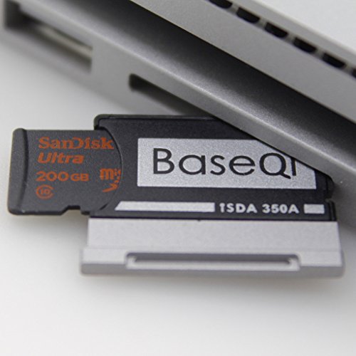 BASEQI Aluminum MicroSD Adapter for Microsoft Surface B