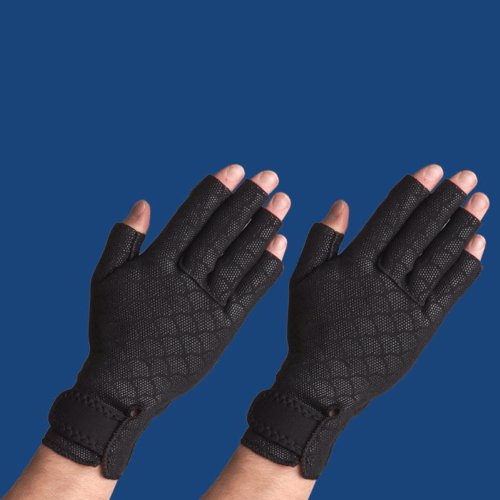 Thermoskin Premium Arthritic Gloves, Black,Thermoskin P
